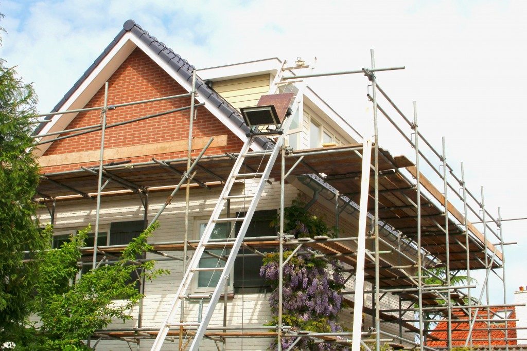 construction of a big house