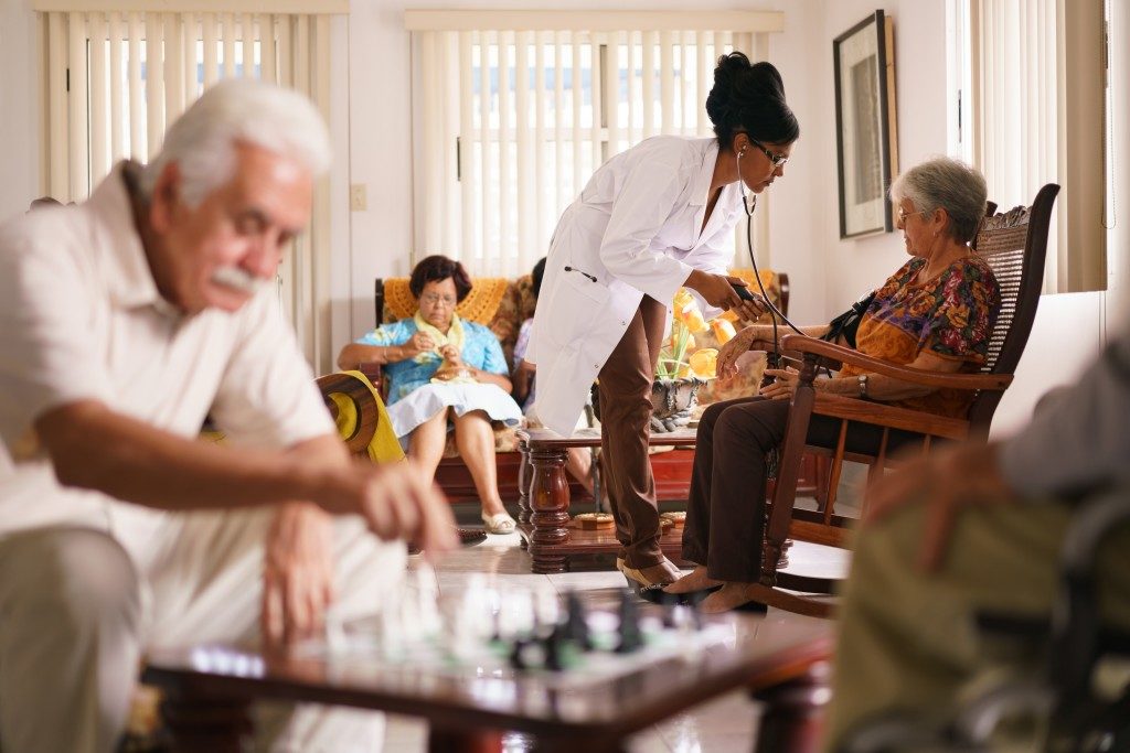 elderly in hospice care