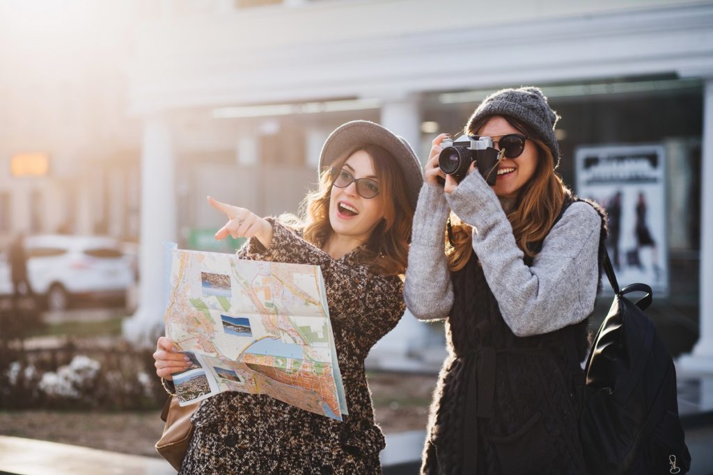 traveling together