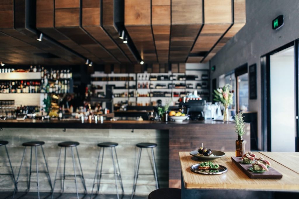 empty restaurant