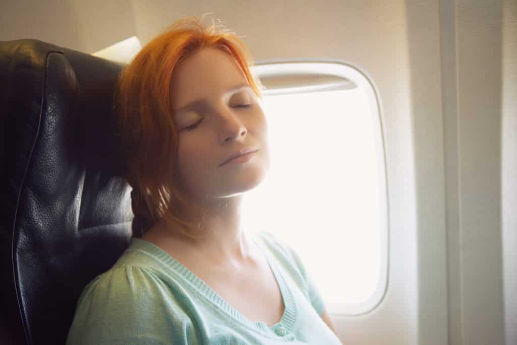 passenger falling asleep