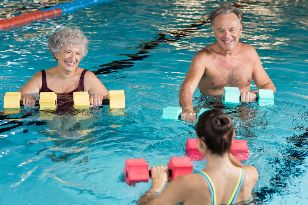 water exercises for seniors